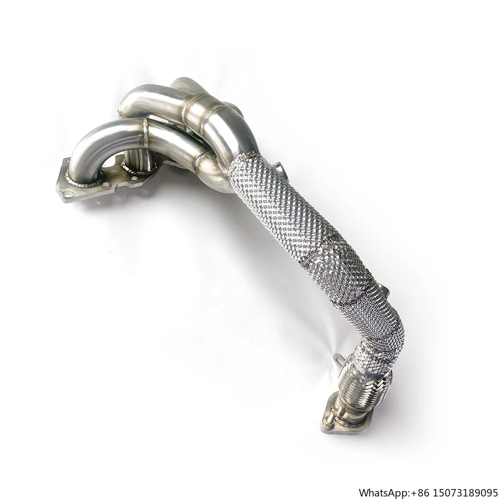 Car Accessories For Camping - ステンレス製高性能カーアクセサリー、206 207 1.6 2006-2016年式対応、レーシングパフォーマンスヘッダー排気システム