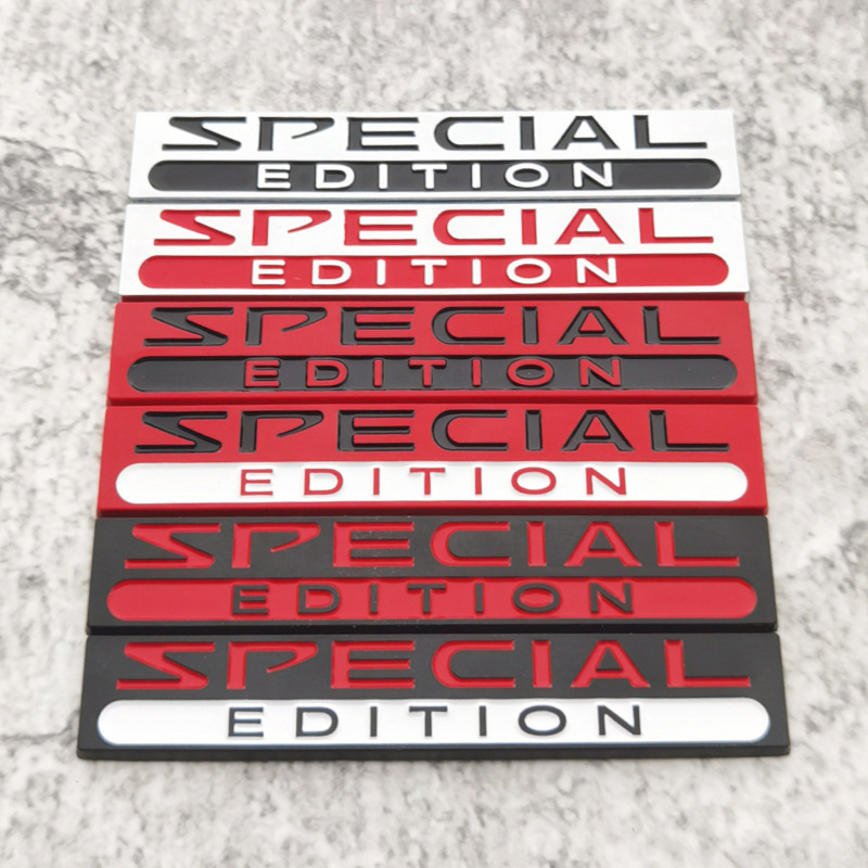 Car Accessories Sticker - 高品質合金修正金属ステッカー EDITION レター-スペシャルエディション DIY 車用パーソナライズアクセサリー