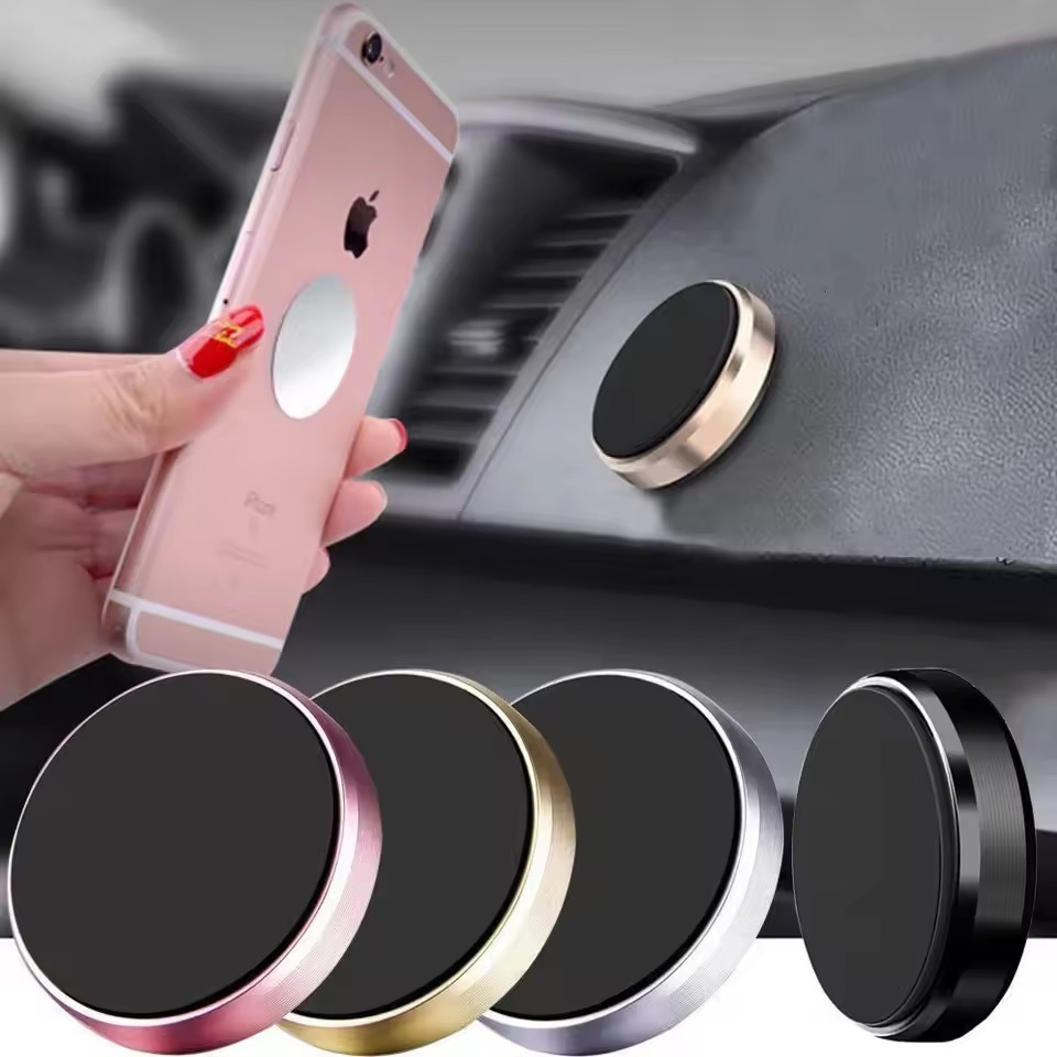 Car Accessories Xiaomi - マグネット式車載携帯電話ホルダー マグネットマウントブラケット 車のダッシュボードや壁に貼り付け可能 車内での携帯電話サポート iPhone、Samsung、Xiaomi対応