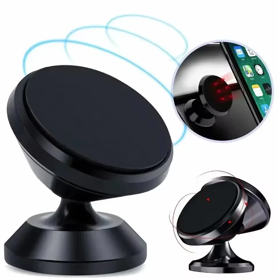 Car Accessories Xiaomi - マグネット式車載携帯電話ホルダー マグネットマウント モバイル携帯電話スタンド GPSサポート iPhone 15