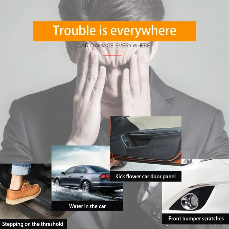 車のドア敷居保護フィルム透明車保護テープ傷防止ドアエッジプロ - Car Door Edge Guard のレビューと価格