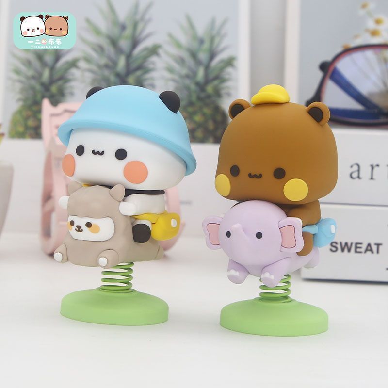Yier Bubu スプリングスイングフィギュア かわいい漫 - Car Accessories Decoration のレビューと価格