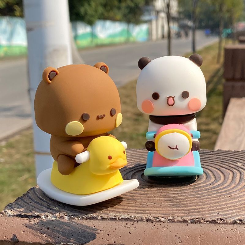 Yier Bubu スプリングスイングフィギュア かわいい漫 - Car Accessories Decoration のレビューと価格