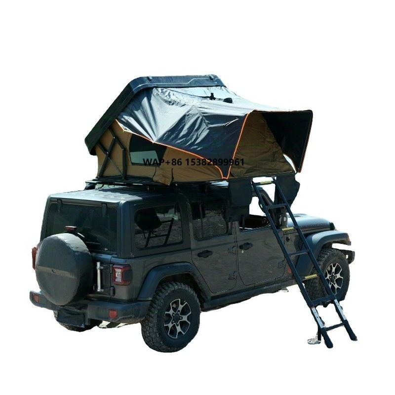 新型4～6人用ハードシェルルーフトップキャンピングテント、車 - Car Accessories For Camping のレビューと価格