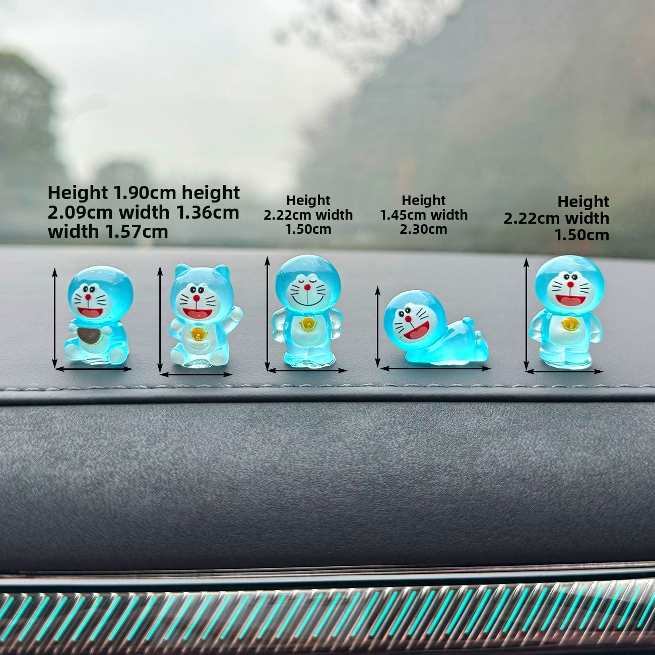 ドラえもん 光るデスクトップオーナメント オフィス・車のセン - Car Accessories Decoration のレビューと価格