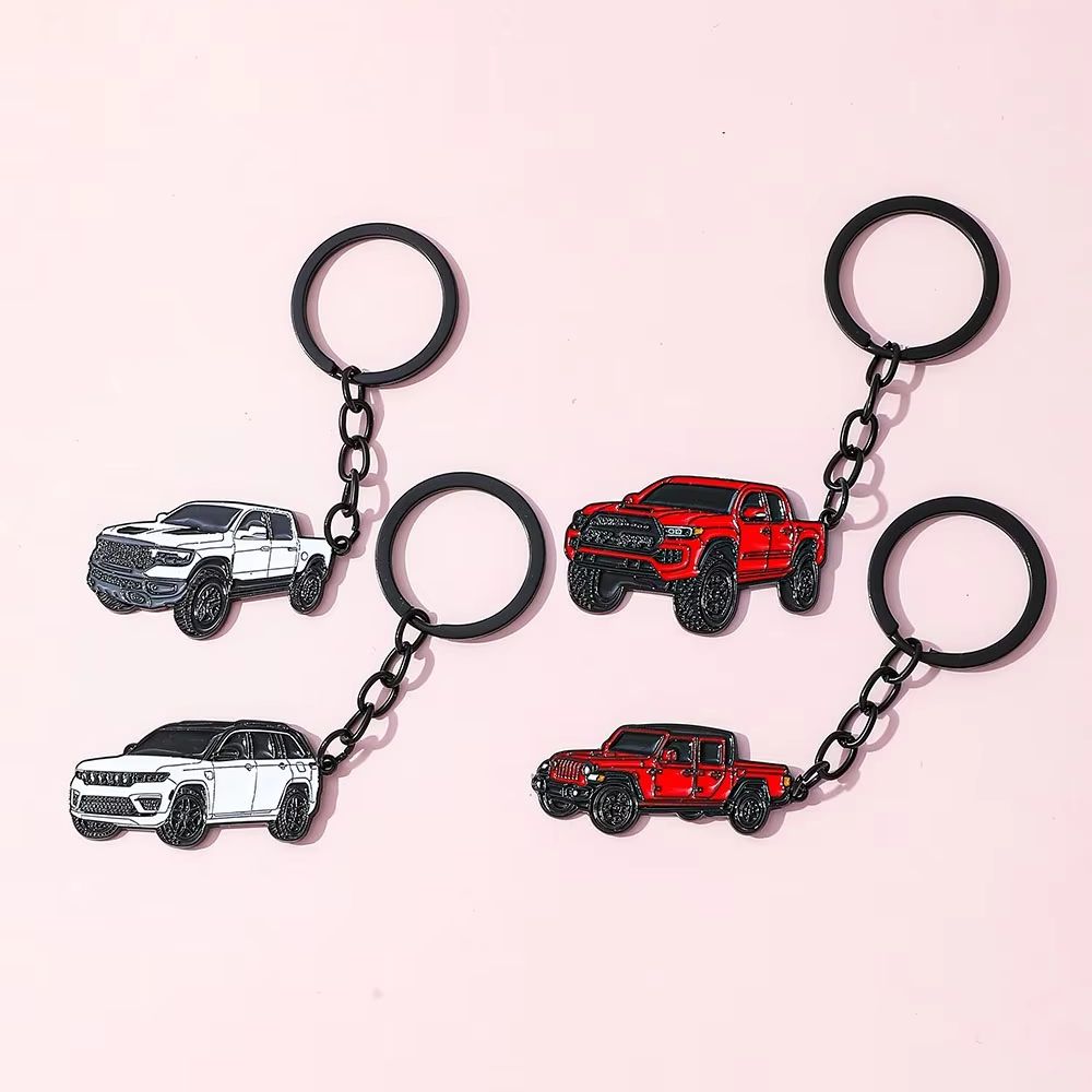 亜鉛合金未コーティングカーモデルペンダントキーホルダータコマ - Car Accessories Decoration のレビューと価格