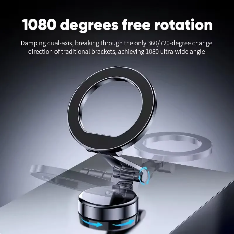 マグセーフ360対応折りたたみ式マグネット式車載携帯電話ホル - Car Accessories Xiaomi のレビューと価格