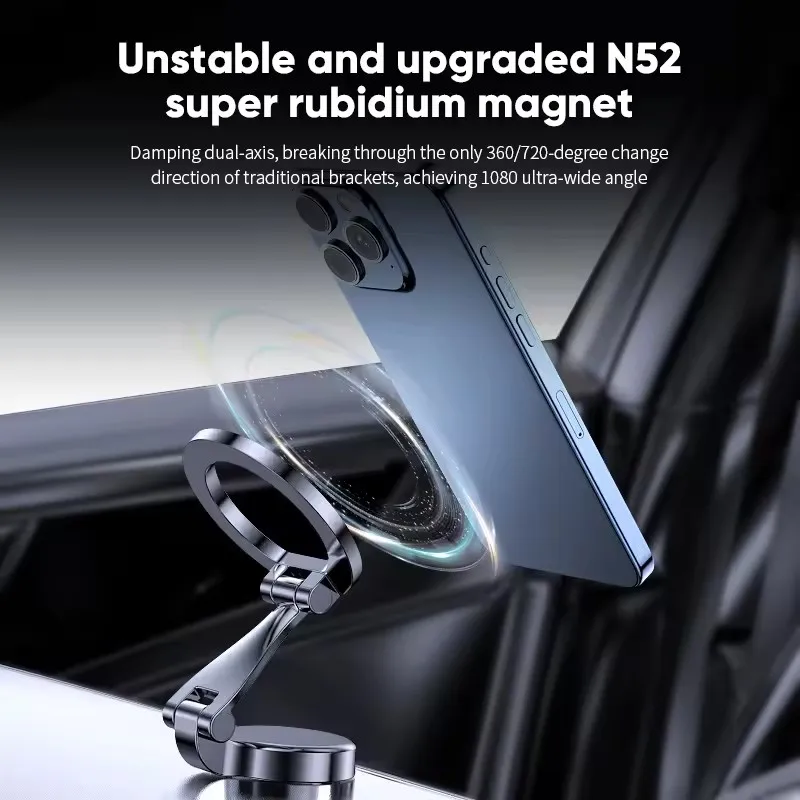 マグセーフ360対応折りたたみ式マグネット式車載携帯電話ホル - Car Accessories Xiaomi のレビューと価格