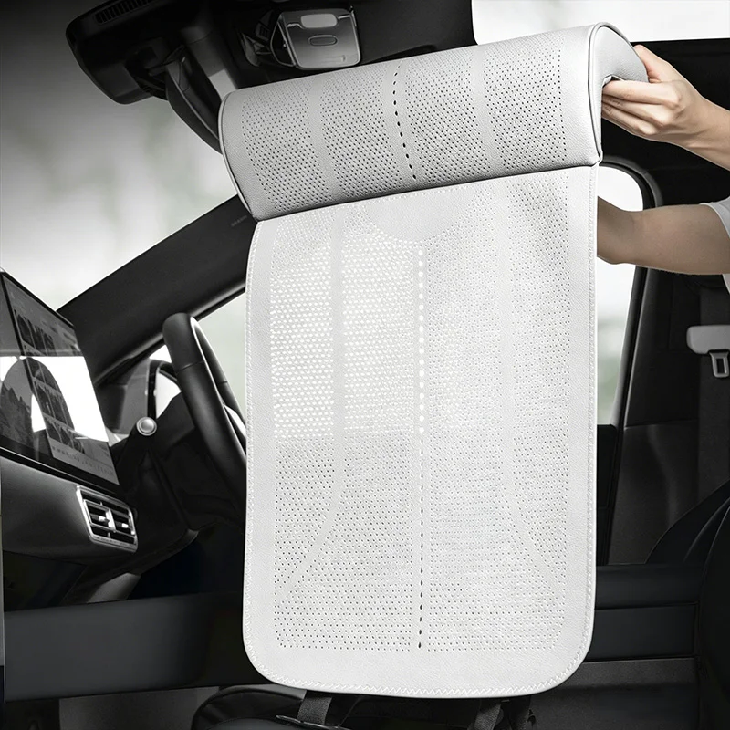 ユニバーサルカーシートクッション通気性PUレザーシートカバー - Leather Car Seat Cover のレビューと価格