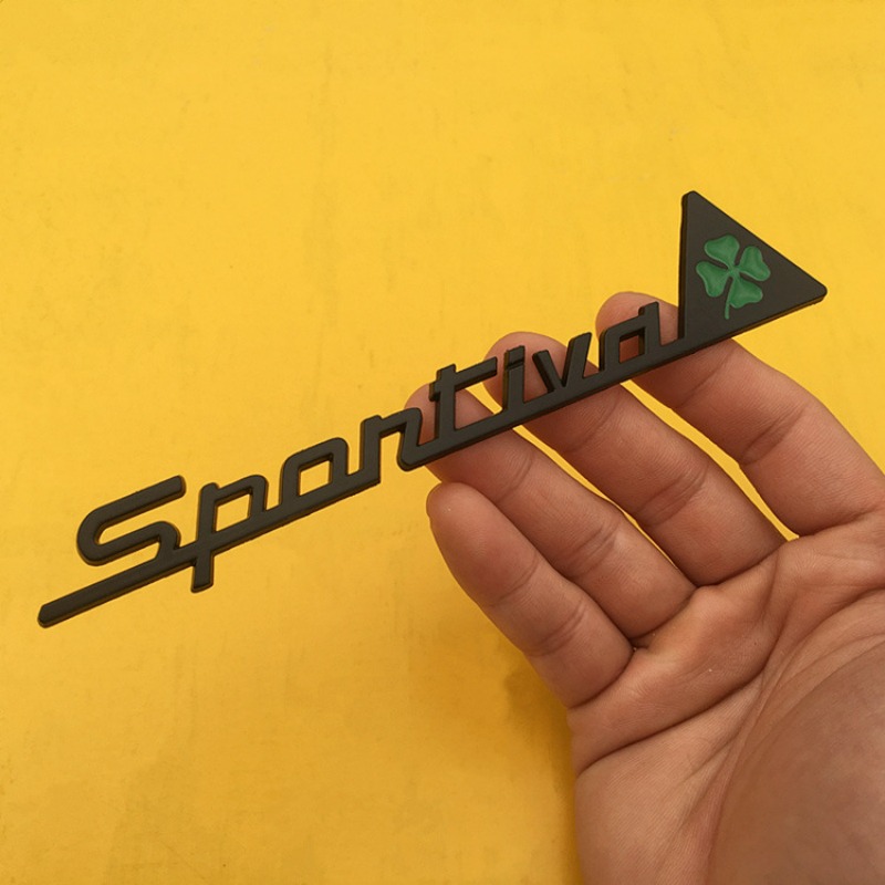 高品質改造メタルステッカー SPORTIVA 四つ葉のクロー - Car Accessories Sticker のレビューと価格