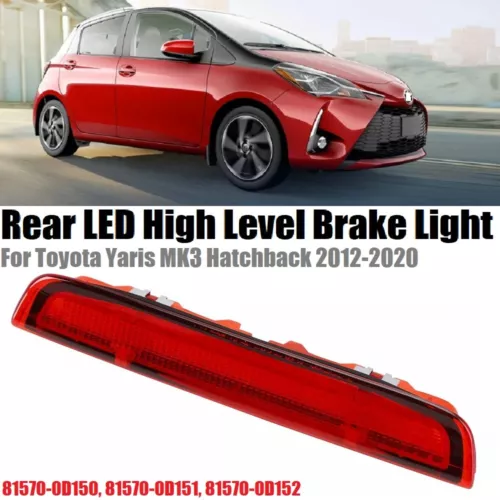 1pc 車のリアハイレベルブレーキライト LED トヨタヤリ - Car Accessories Brand のレビューと価格