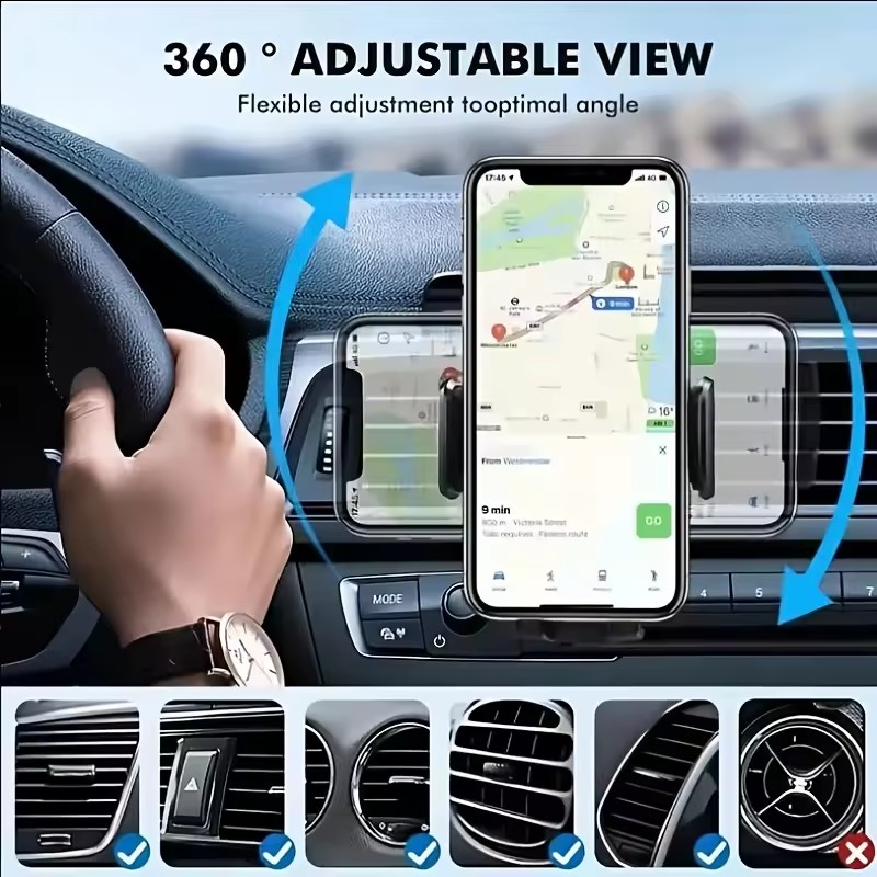 ユニバーサルカーフックベースフォンホルダー 重力式モバイルス - Car Accessories Xiaomi のレビューと価格
