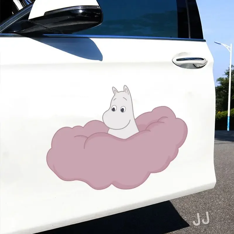 M-ムーミンのかわいいカートゥーン柄の防水カーステッカー。車 - Car Accessories Nz のレビューと価格