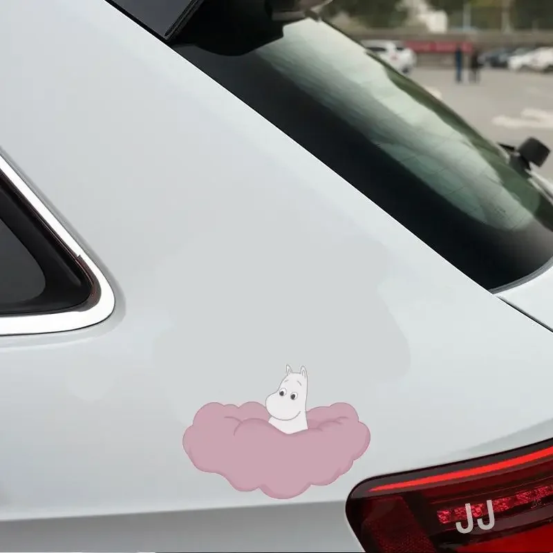 M-ムーミンのかわいいカートゥーン柄の防水カーステッカー。車 - Car Accessories Nz のレビューと価格