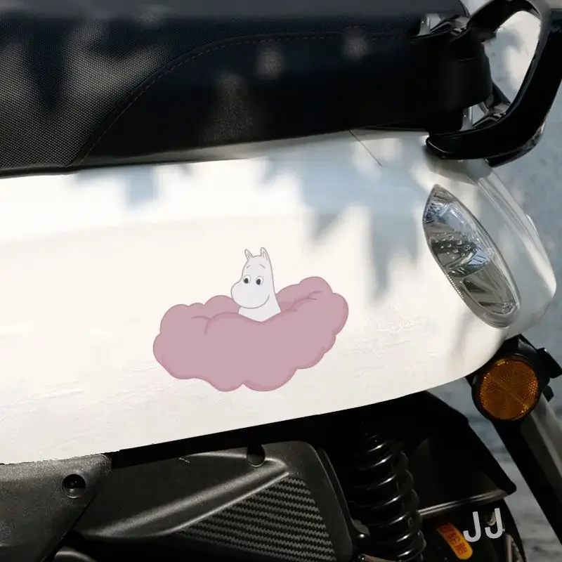 M-ムーミンのかわいいカートゥーン柄の防水カーステッカー。車 - Car Accessories Nz のレビューと価格