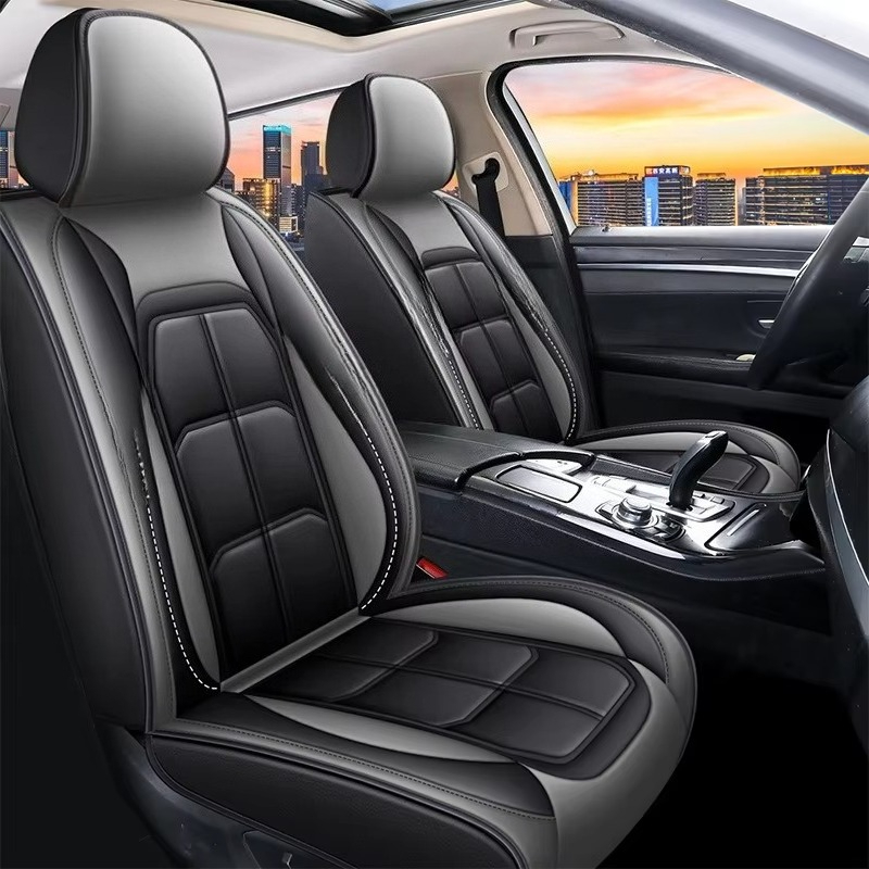 ユニバーサルカーシートカバーパッケージ スポーツプロテクティ - Leather Car Seat Cover のレビューと価格