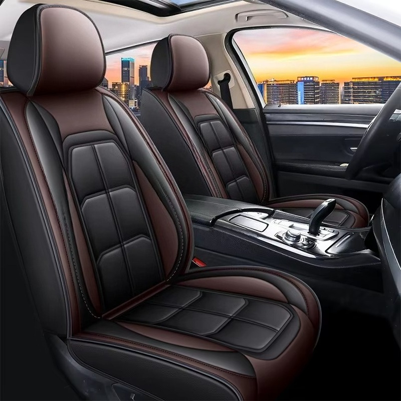 ユニバーサルカーシートカバーパッケージ スポーツプロテクティ - Leather Car Seat Cover のレビューと価格