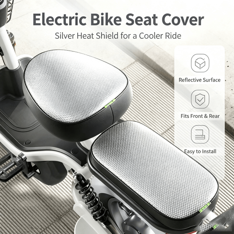 電動自転車シートカバー 車用自転車ユニバーサルシートカバー  - Leather Car Seat Cover のレビューと価格