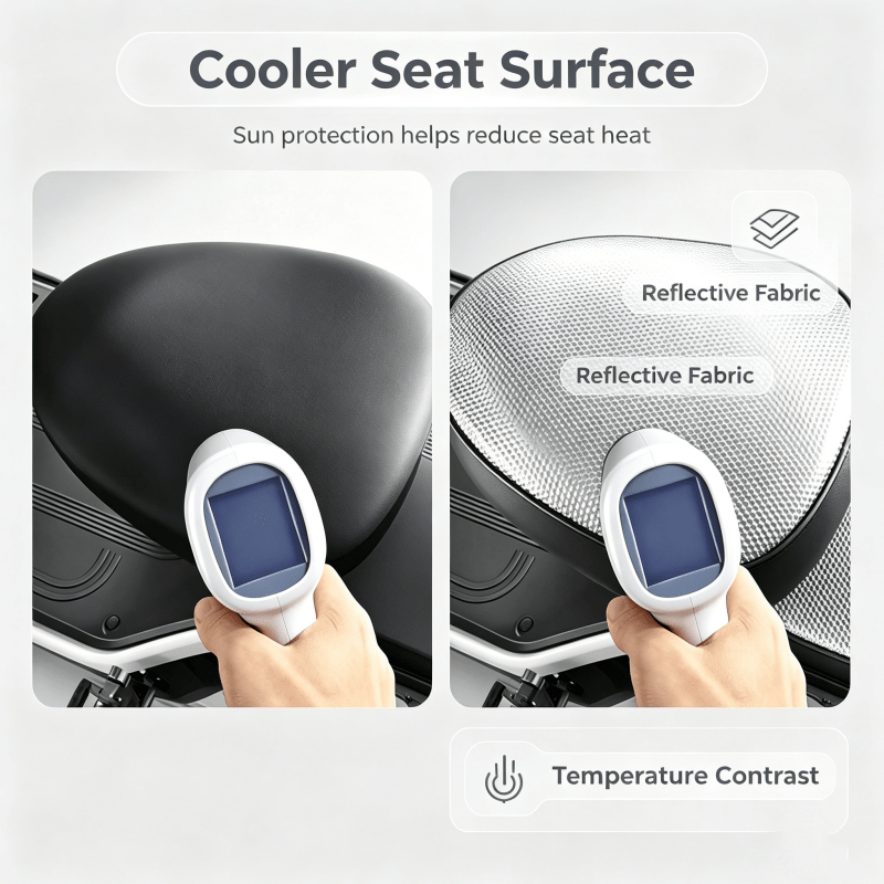 電動自転車シートカバー 車用自転車ユニバーサルシートカバー  - Leather Car Seat Cover のレビューと価格