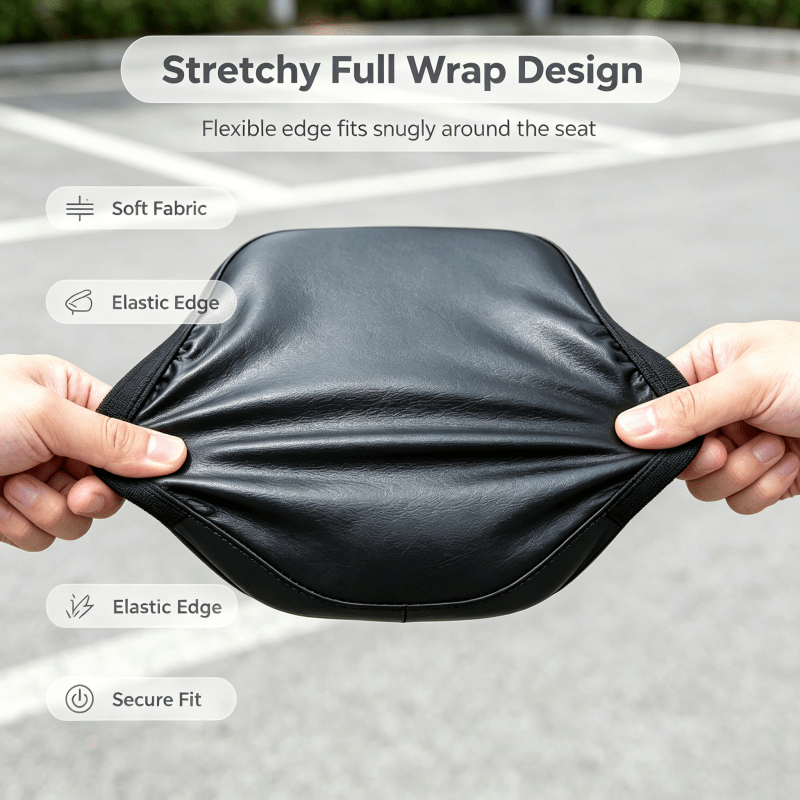 電動自転車シートカバー 車用自転車ユニバーサルシートカバー  - Leather Car Seat Cover のレビューと価格