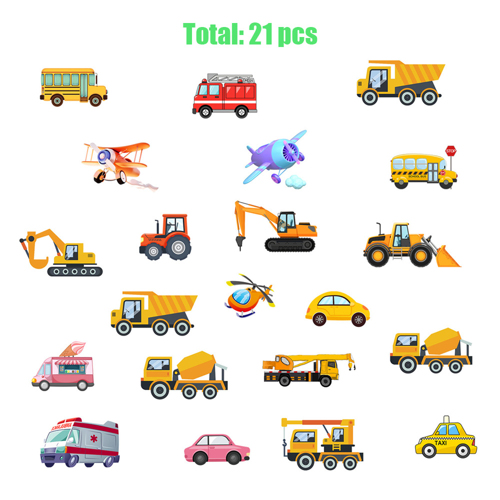 発光カーステッカー 21枚セット 昼夜兼用 デュアルカラー  - Car Accessories Nz のレビューと価格
