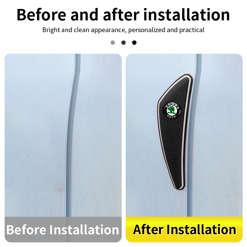 シュコダ・オクタヴィア、プロ、コディアック、エルロク、キラッ - Car Door Edge Guard のレビューと価格