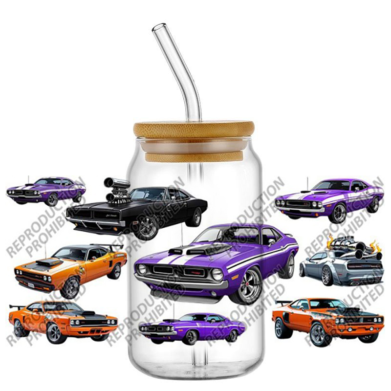 人気のスポーツカーシリーズ 16オンス UV DTF 3D転 - Car Accessories Nz のレビューと価格