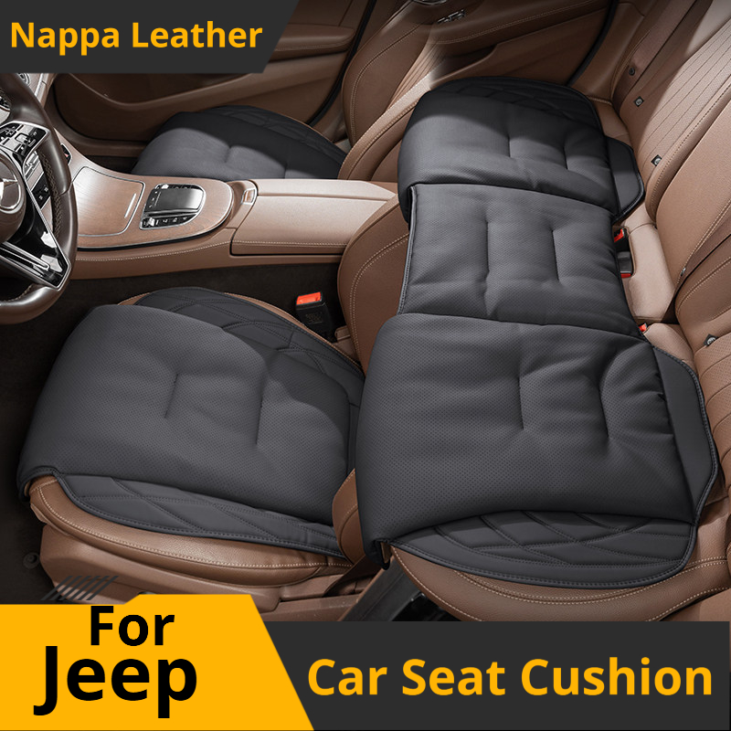 ジープ用レザー製カーシートクッション。ラングラー、グランドチ - Leather Car Seat Cover のレビューと価格