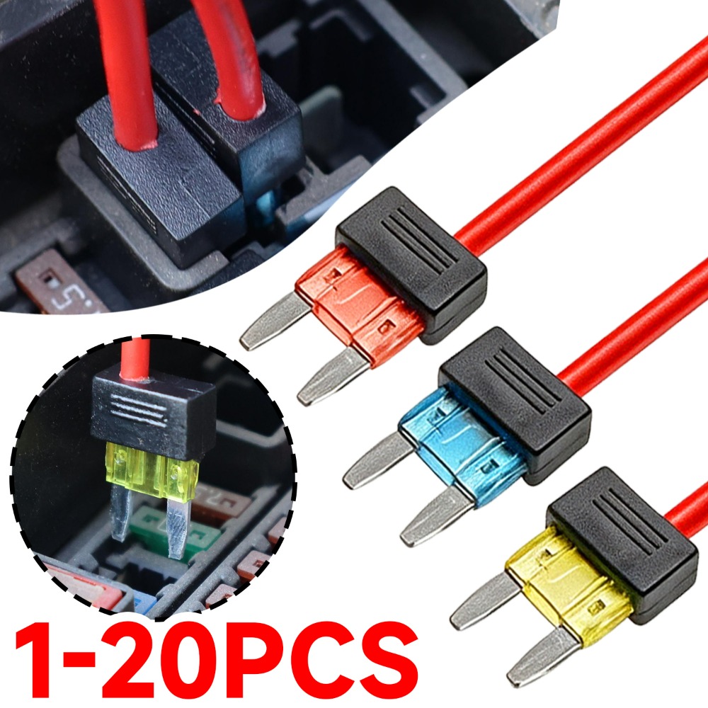 車用ヒューズアダプタータップミニサイズ12V 32V回路ホル - Car Accessories Near Me のレビューと価格