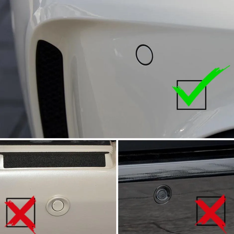 16.5 ミリメートルパーキングセンサーバックアップレーダー - Car Accessories Near Me のレビューと価格
