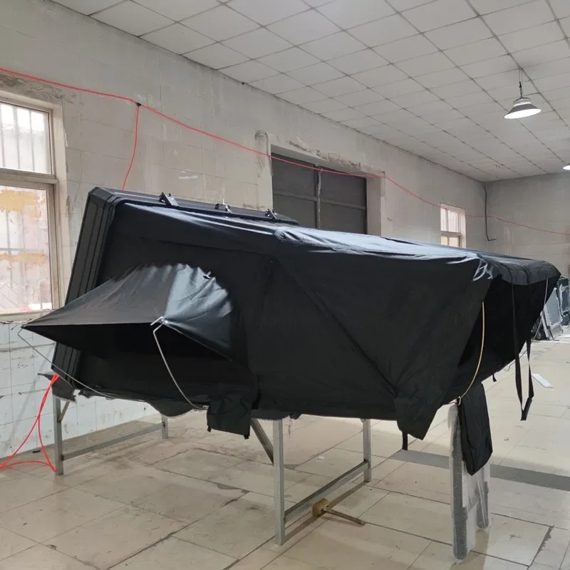 防水ハードシェルカールーフトップテント、4人用、4X4 SU - Car Accessories For Camping のレビューと価格
